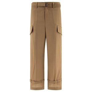 Sacai Belted Trousers Tag Size 3 Men